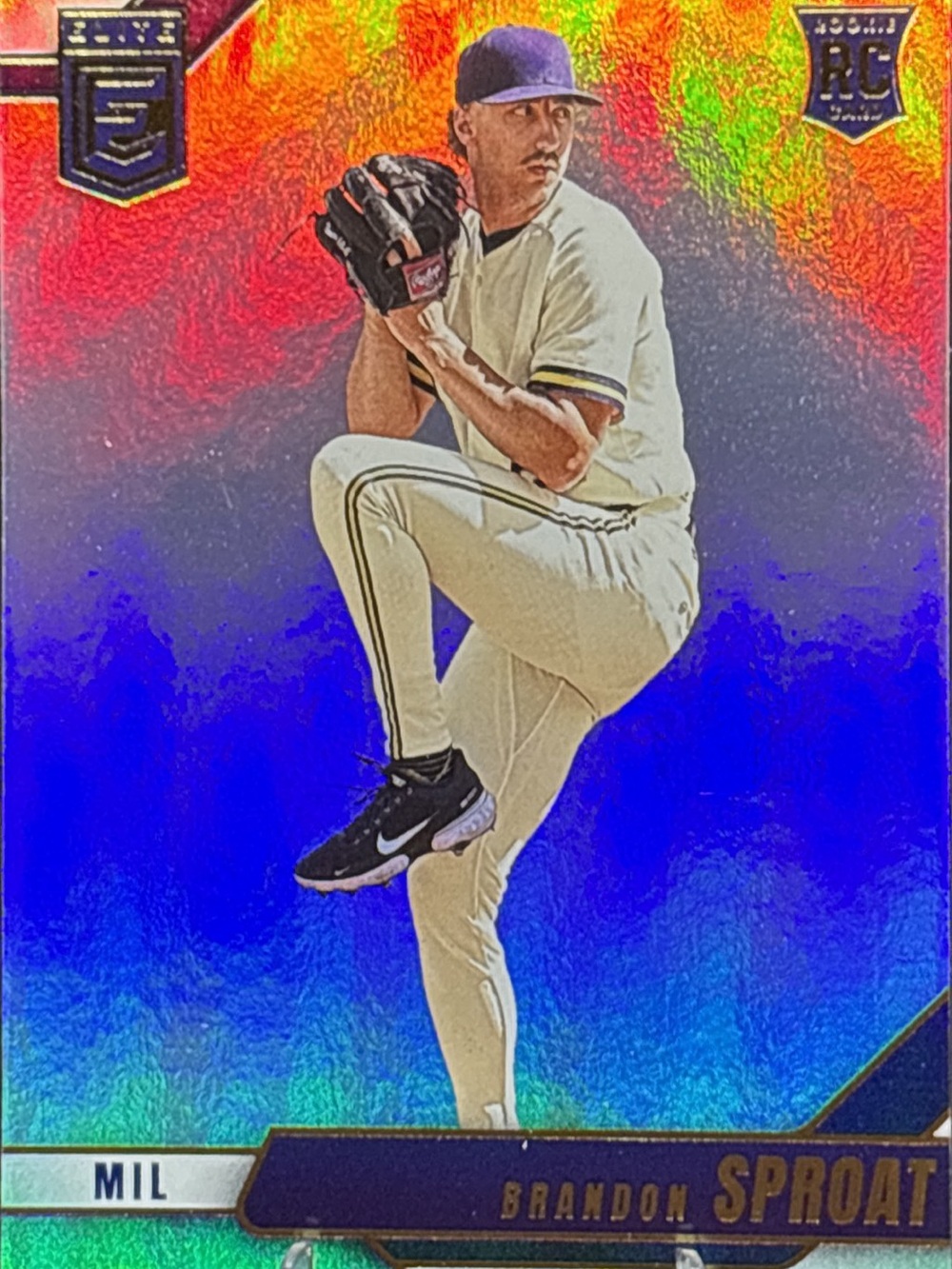 Panini Elite Brandon Sproat Rookie Baseball Card